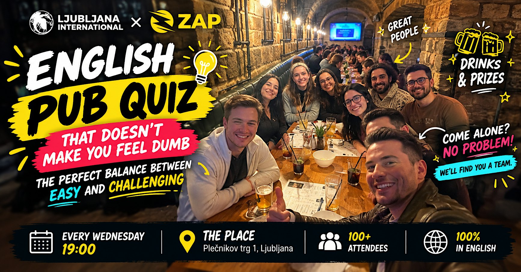 ENGLISH PUB QUIZ THAT DOESN’T MAKE YOU FEEL DUMB