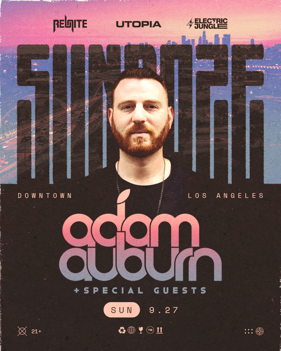 Utopia SUNDAZE with ADAM AUBURN