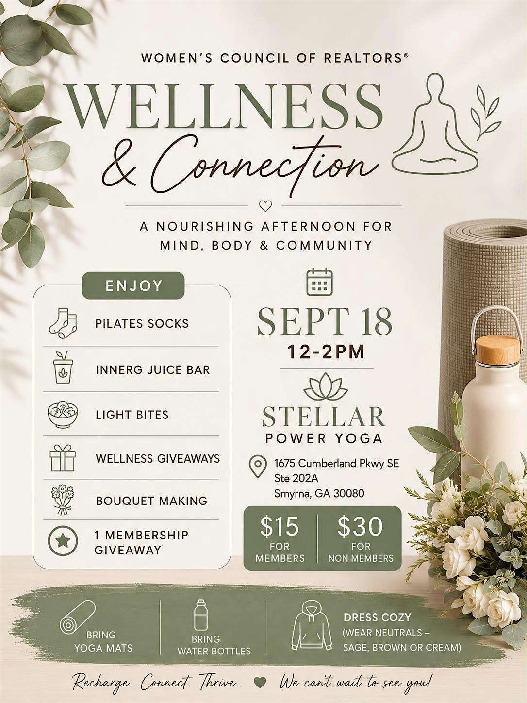 Wellness & Connection: An afternoon for your mind, body, and community
