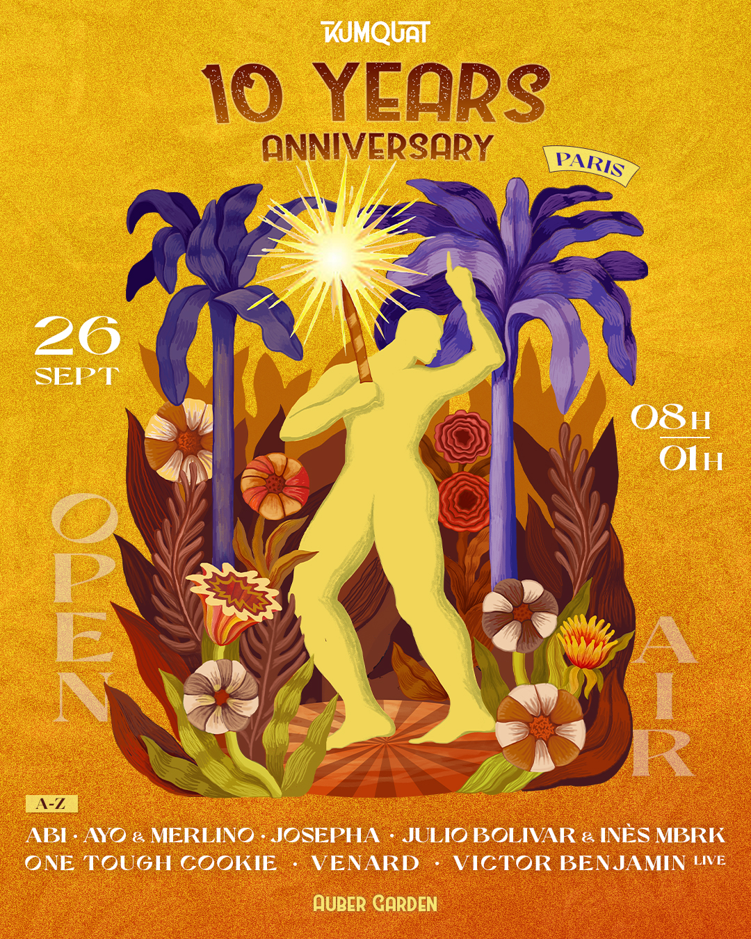 Kumquat 10 Years Anniversary in Paris – All Day Long