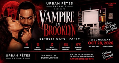 "VAMPIRE IN BROOKLYN" | Halloween Movie Night | BYOB