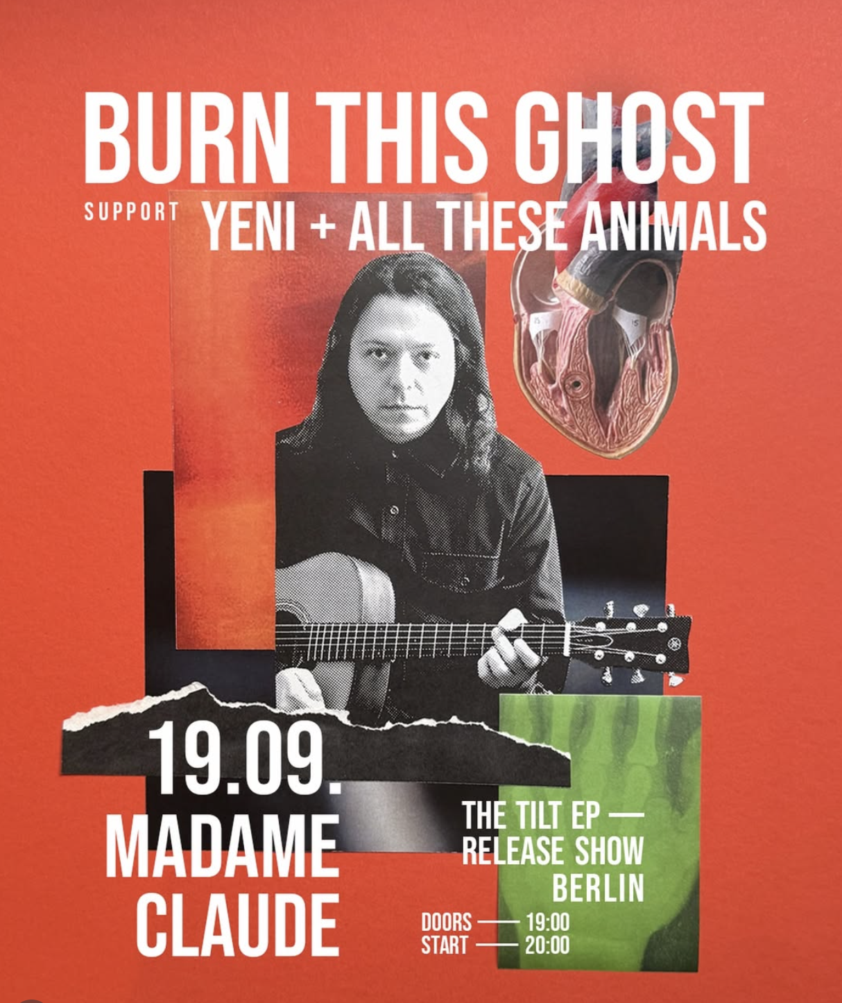 Burn This Ghost + All These Animals + YENI + Ængellll