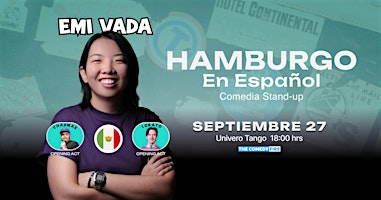 Hamburgo en Español presenta: Show de comedia stand-up con Emi Vada
