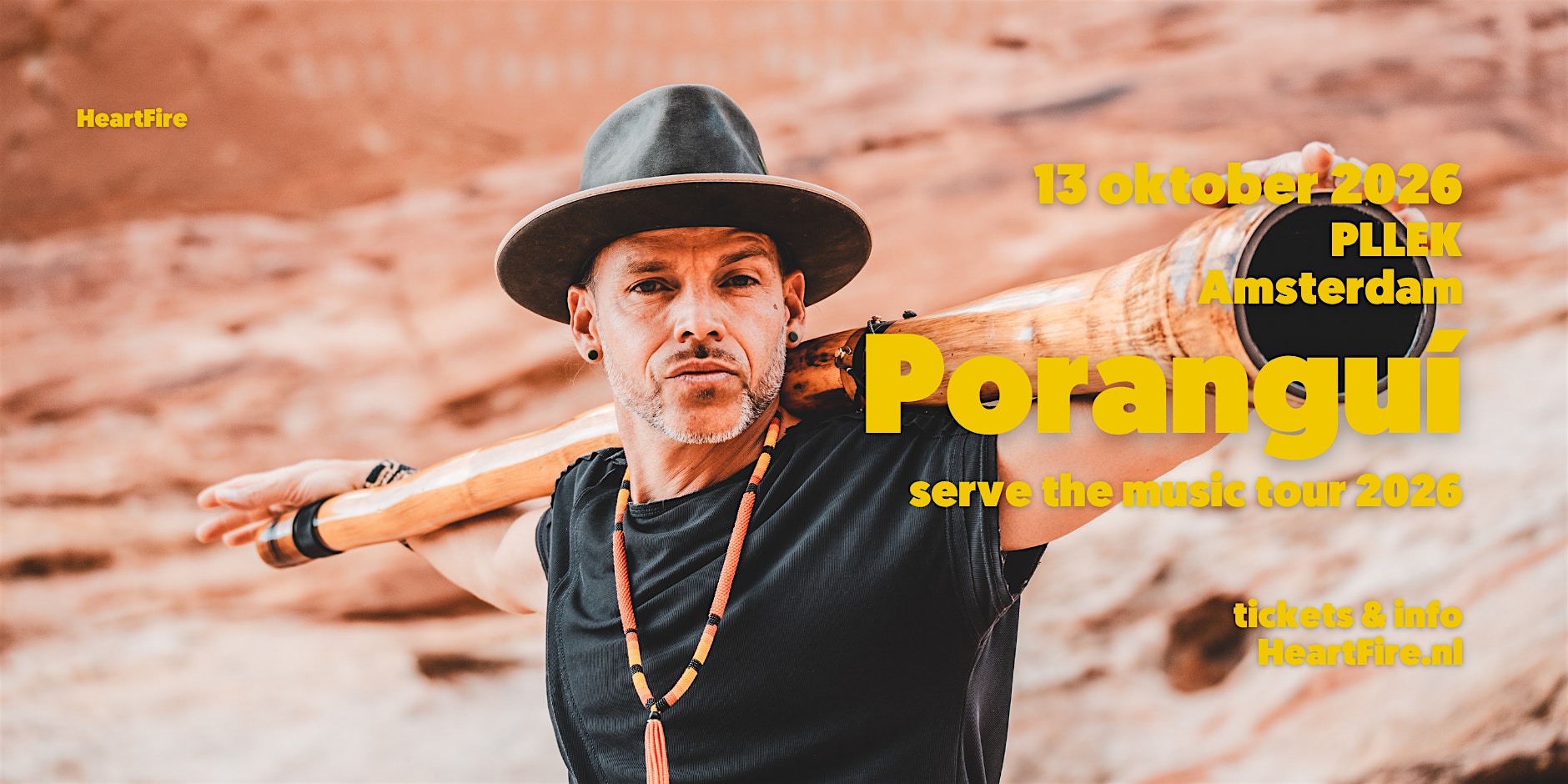 PORANGUÍ live in Amsterdam - Serve the Music Tour 2026