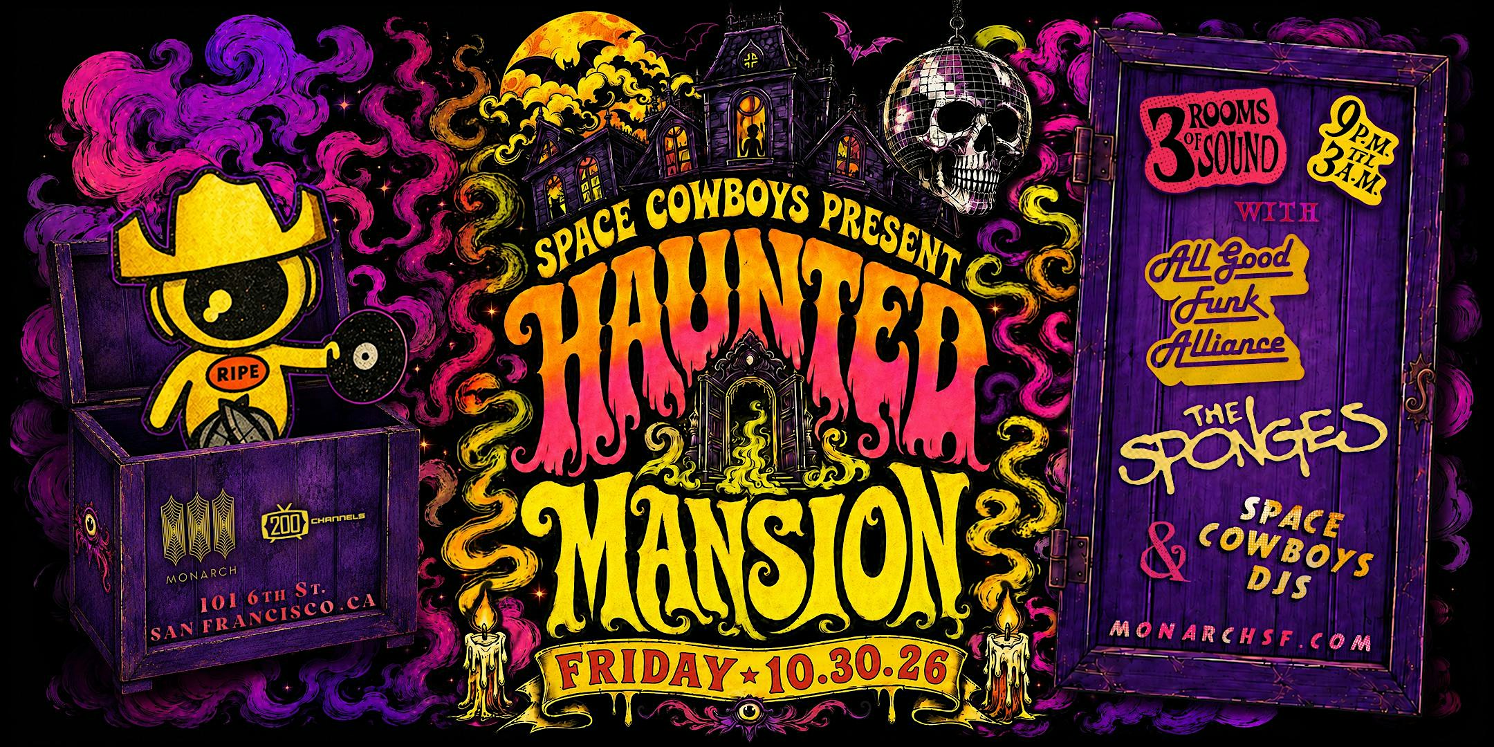 Haunted Mansion presented by Space Cowboys