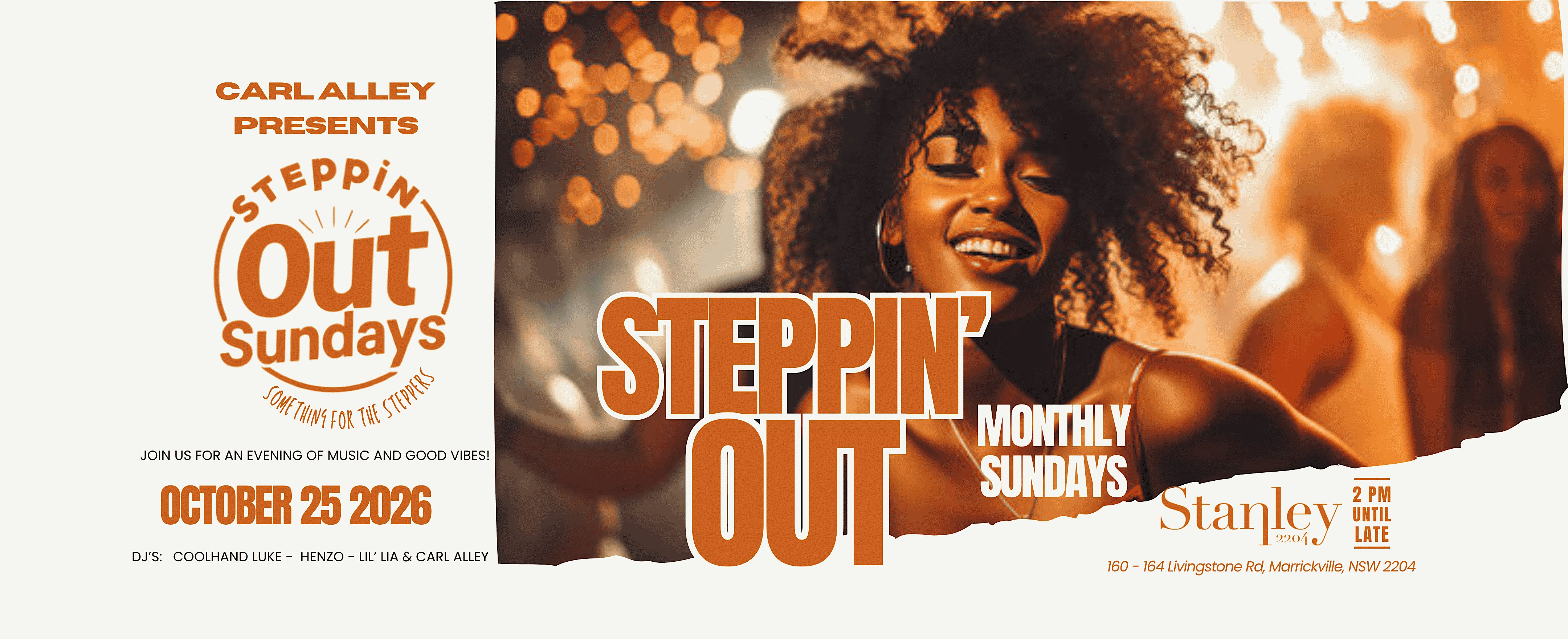 STEPPIN' OUT SUNDAYS - SOMETHING FOR THE STEPPERS