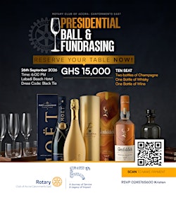 Rotary ACE 5th Anni. Presidential Ball& Fundrasing