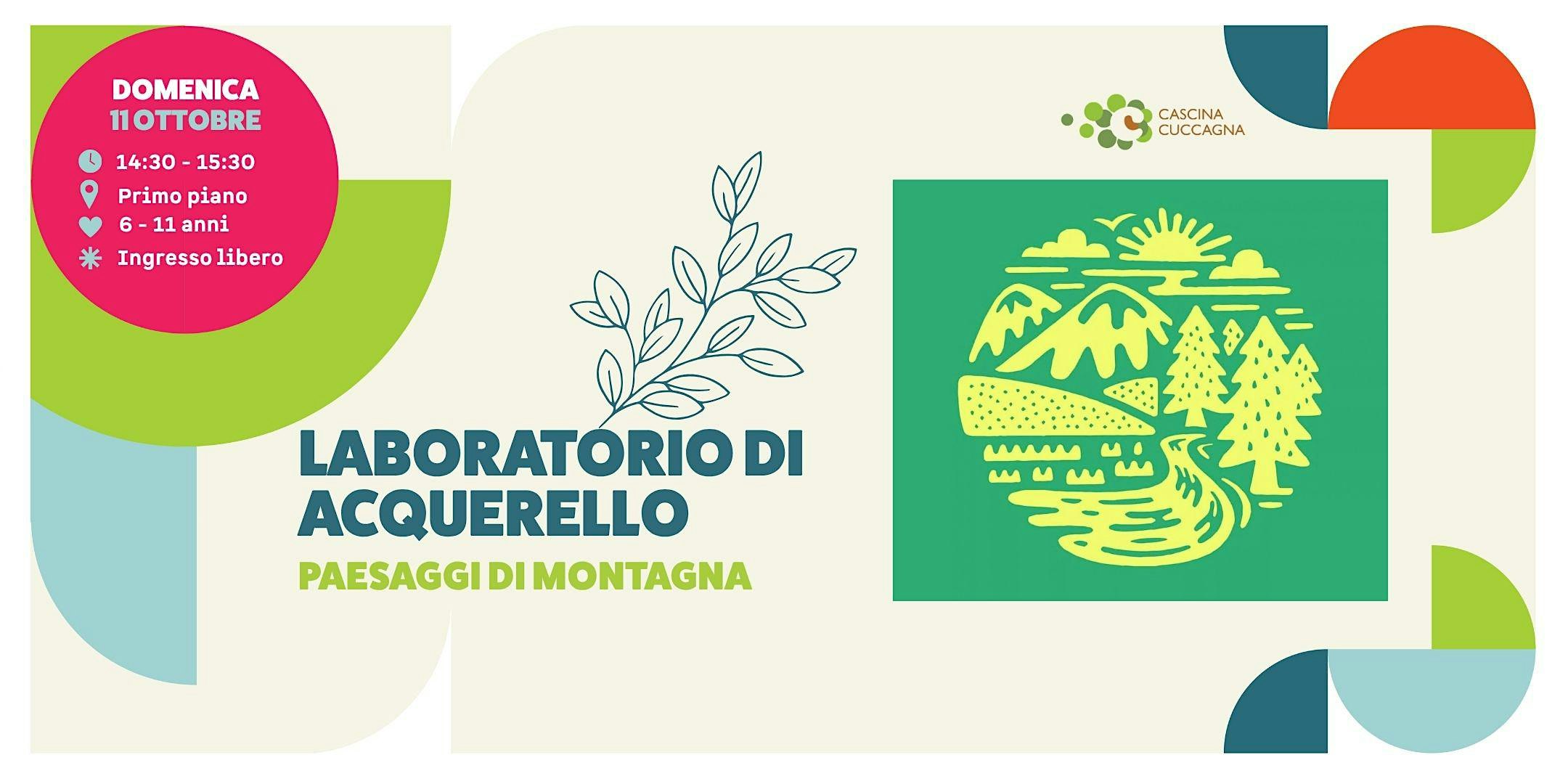 Laboratorio di acquerello - Paesaggi di montagna