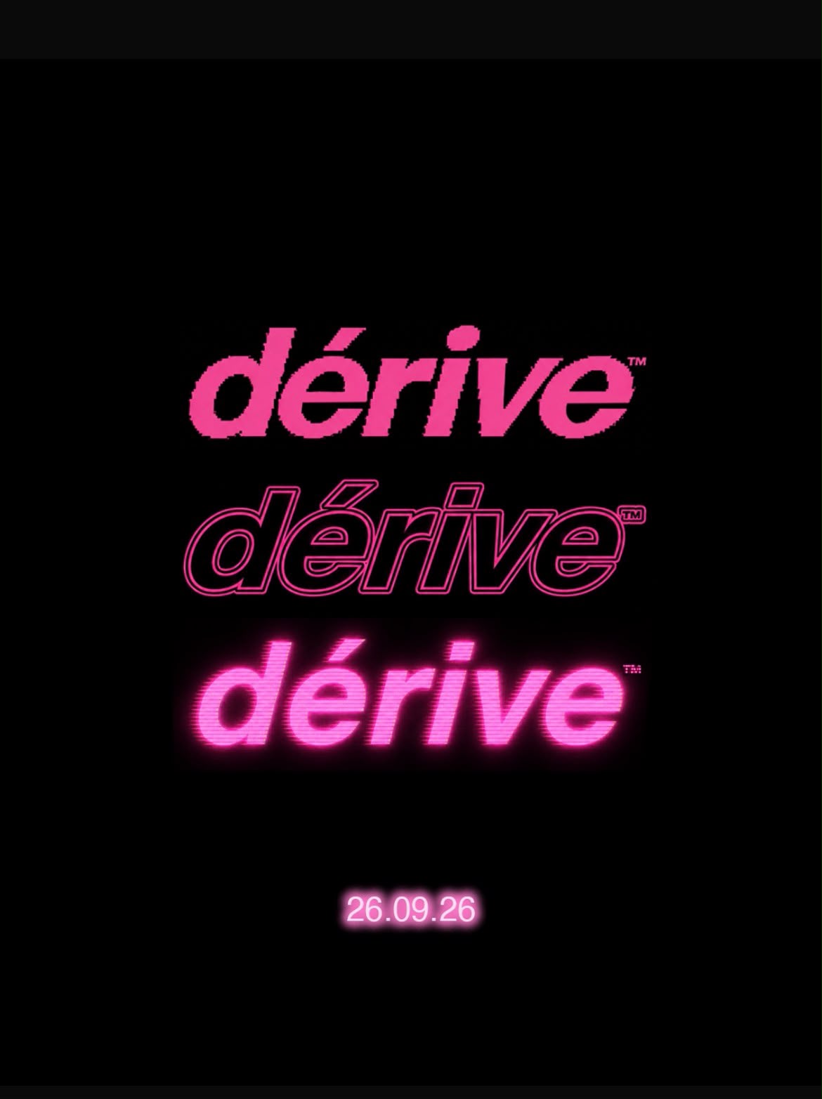 dérive