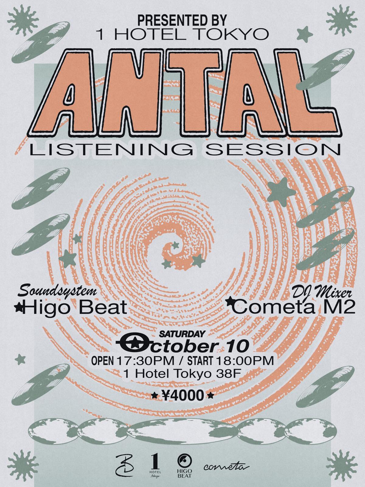 Antal: Listening Session presented by 1 Hotel Tokyo