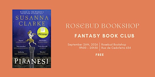 Rosebud Bookshop - Fantasy Book Club