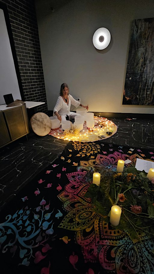 Candle light Sound Bath & Cacao Ceremony