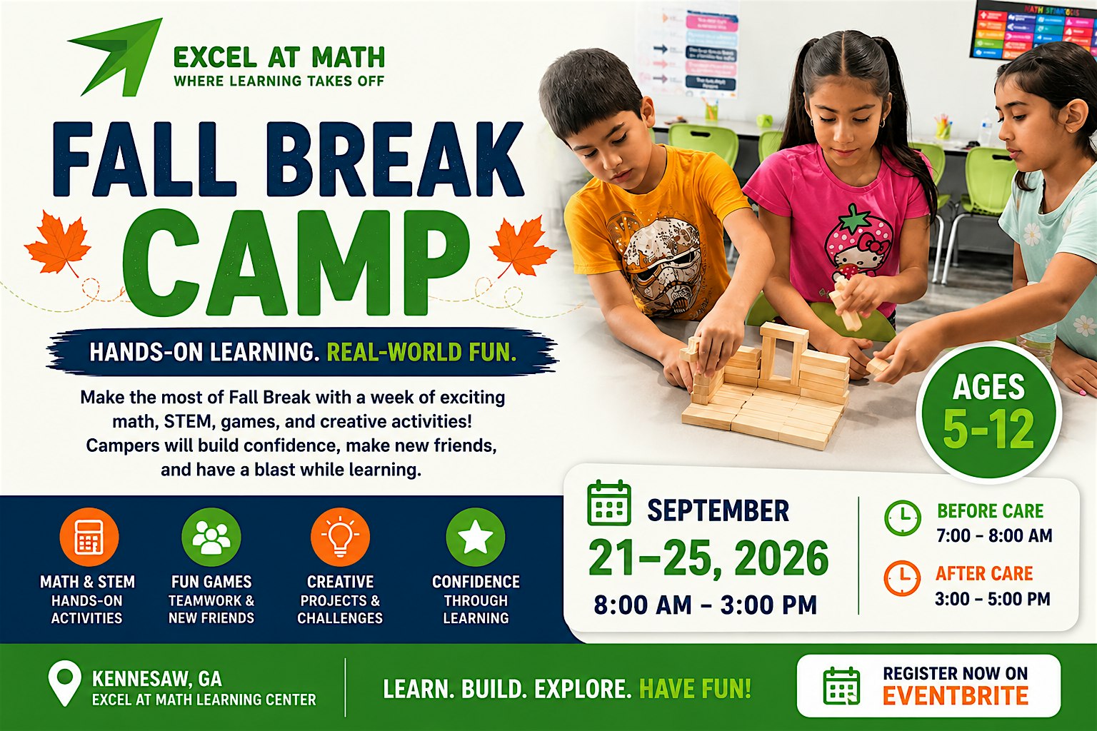 Fall Break Camp in Kennesaw