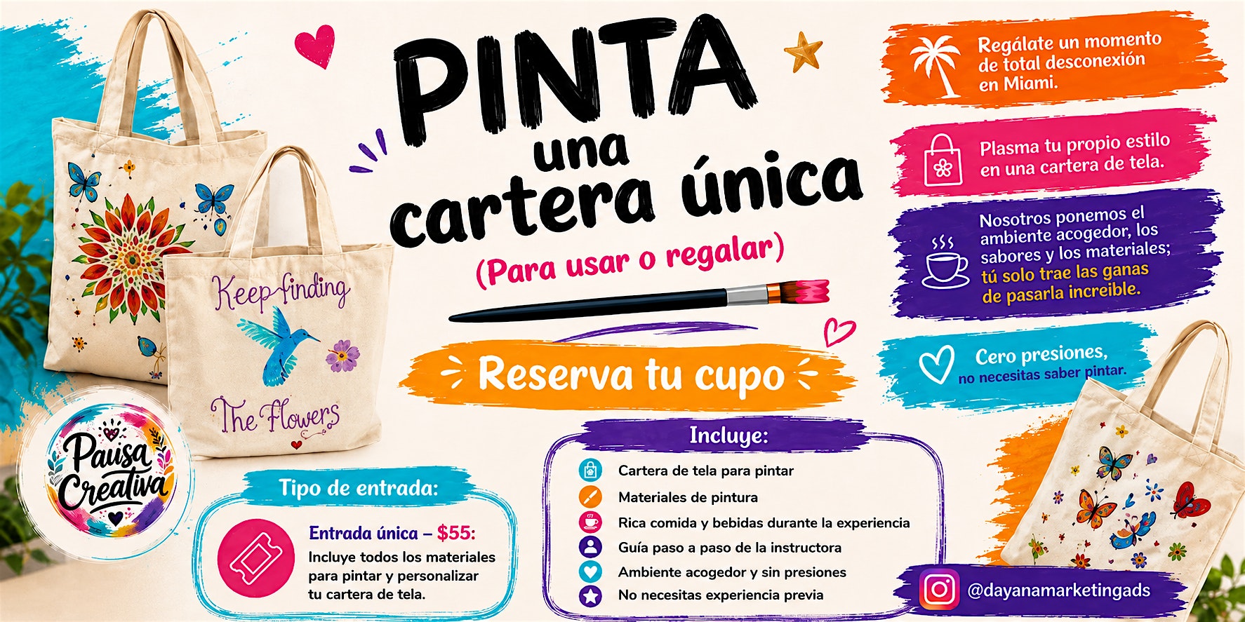 Crea una cartera única hecha por ti