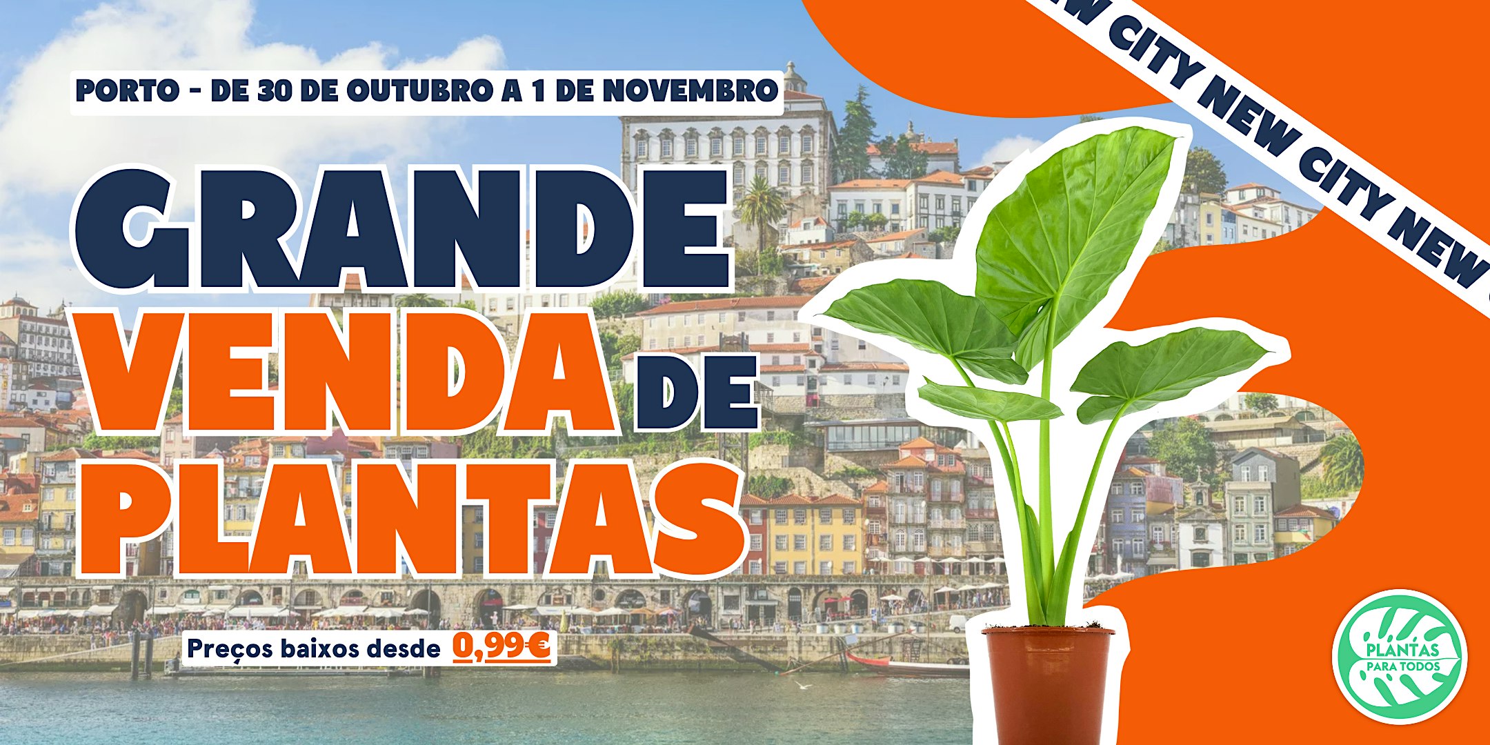 Grande Venda de Plantas - Porto