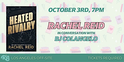 Rachel Reid Los Angeles Event for Heated Rivalry