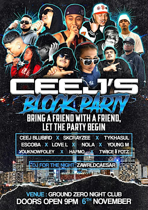 CEEJ'S BLOCK PARTY