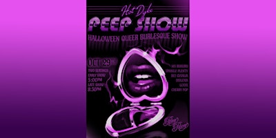 Hot Dyke PEEP SHOW // Queer Halloween Burlesque