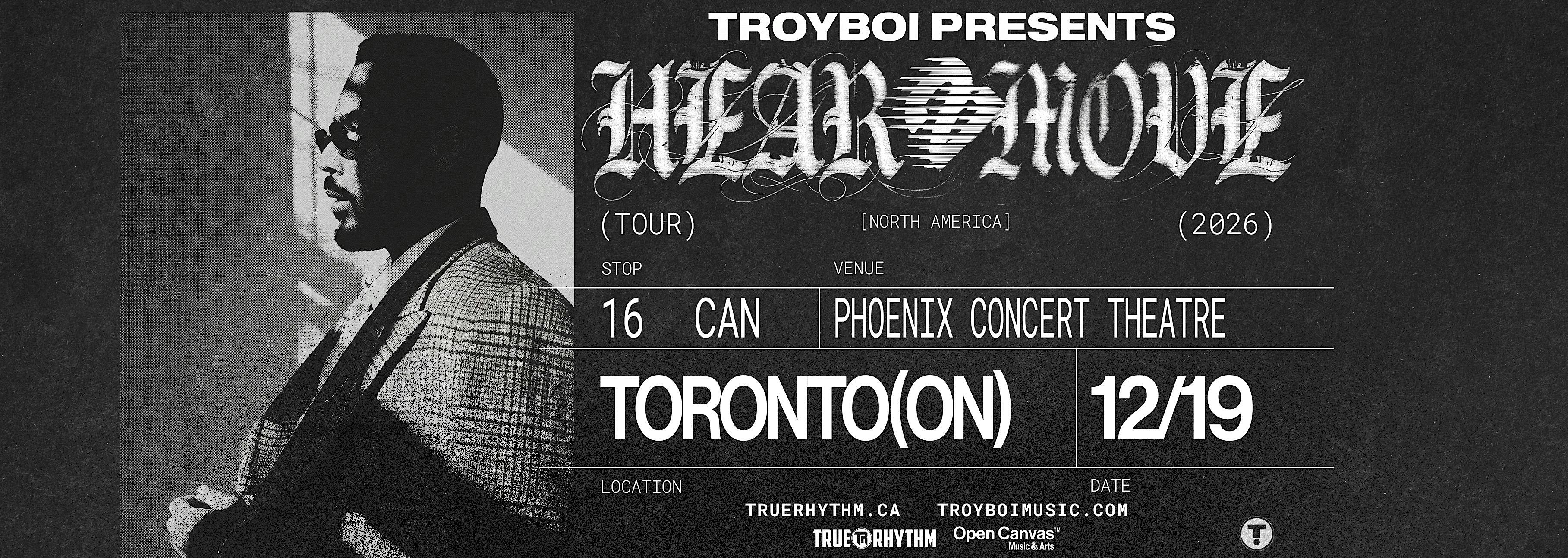TroyBoi - Hear2Move - Toronto