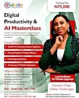 Digital  Productivity &  AI Masterclass