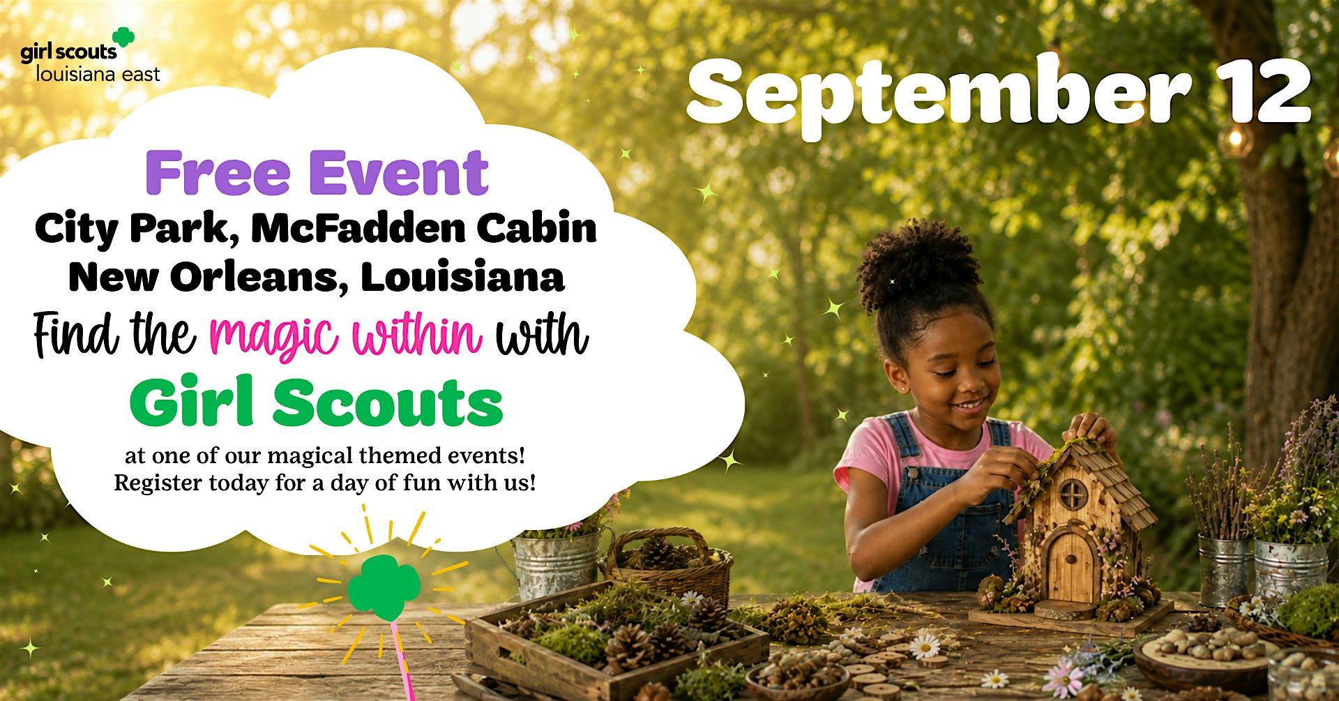 Find the Magic with Girl Scouts