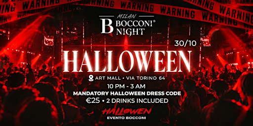 Halloween party-bocconi night