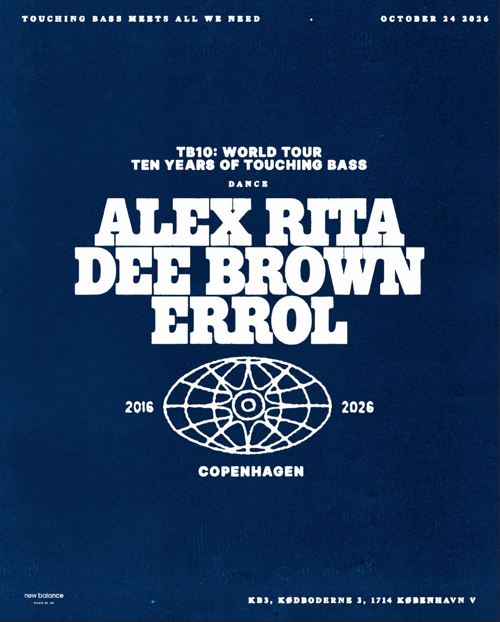 TB10: Touching Bass meets All We Need with Alex Rita, Dee Brown & Errol