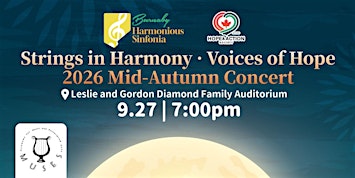 Strings in Harmony · Voices of Hope 2026 Mid-Autumn Concert