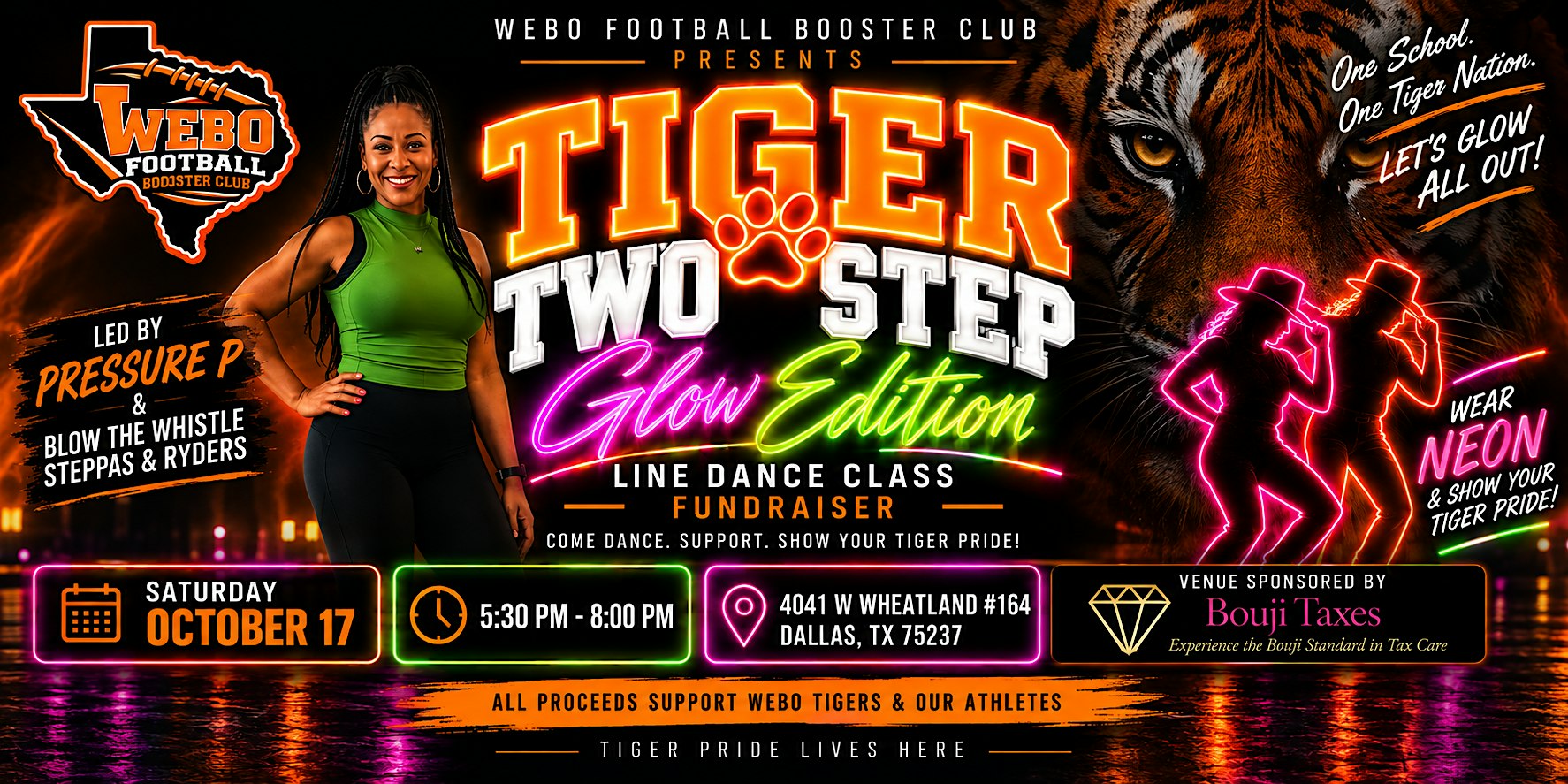 Tiger Two Step- Glow Edition|Sponsored By Bouji Taxes