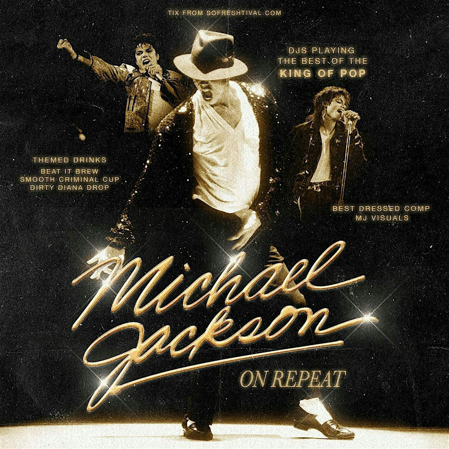 MICHAEL  JACKSON ON REPEAT SYDNEY