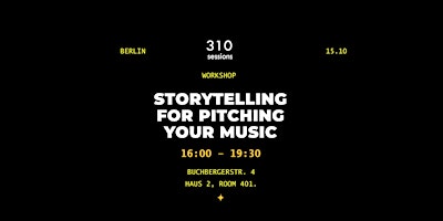Storytelling for pitching your music