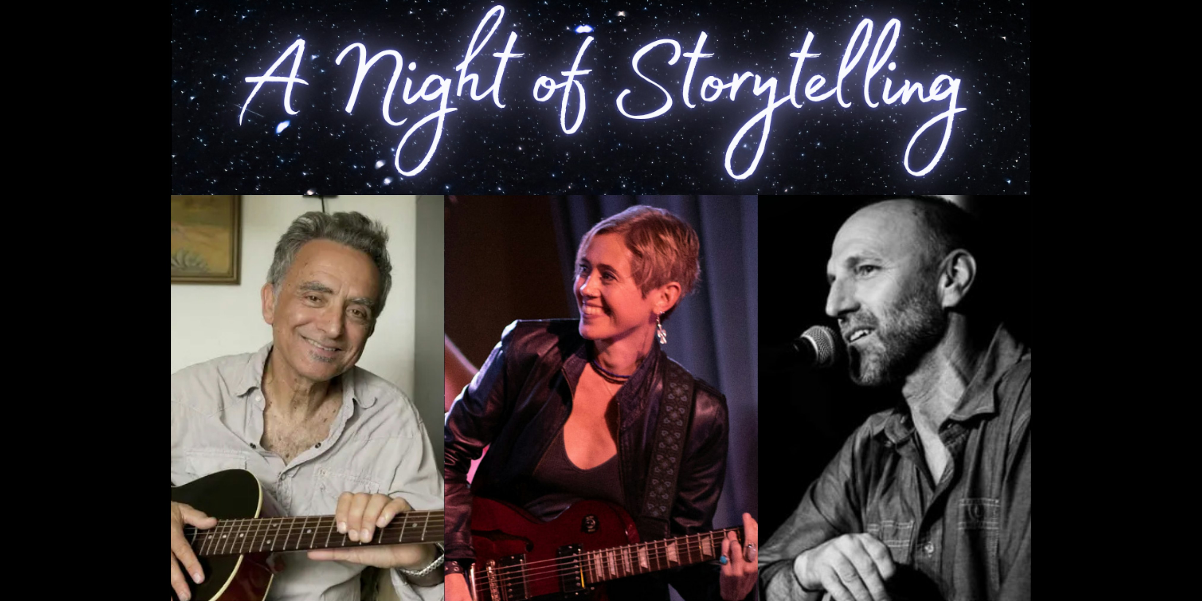 A Night of Storytelling - Giulia Millanta, Michael Fracasso & Nathan H