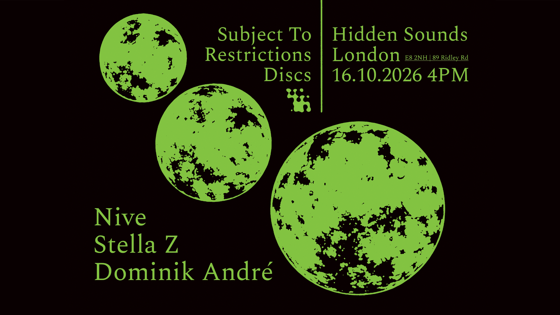 Subject To Restrictions Discs: Label Showcase