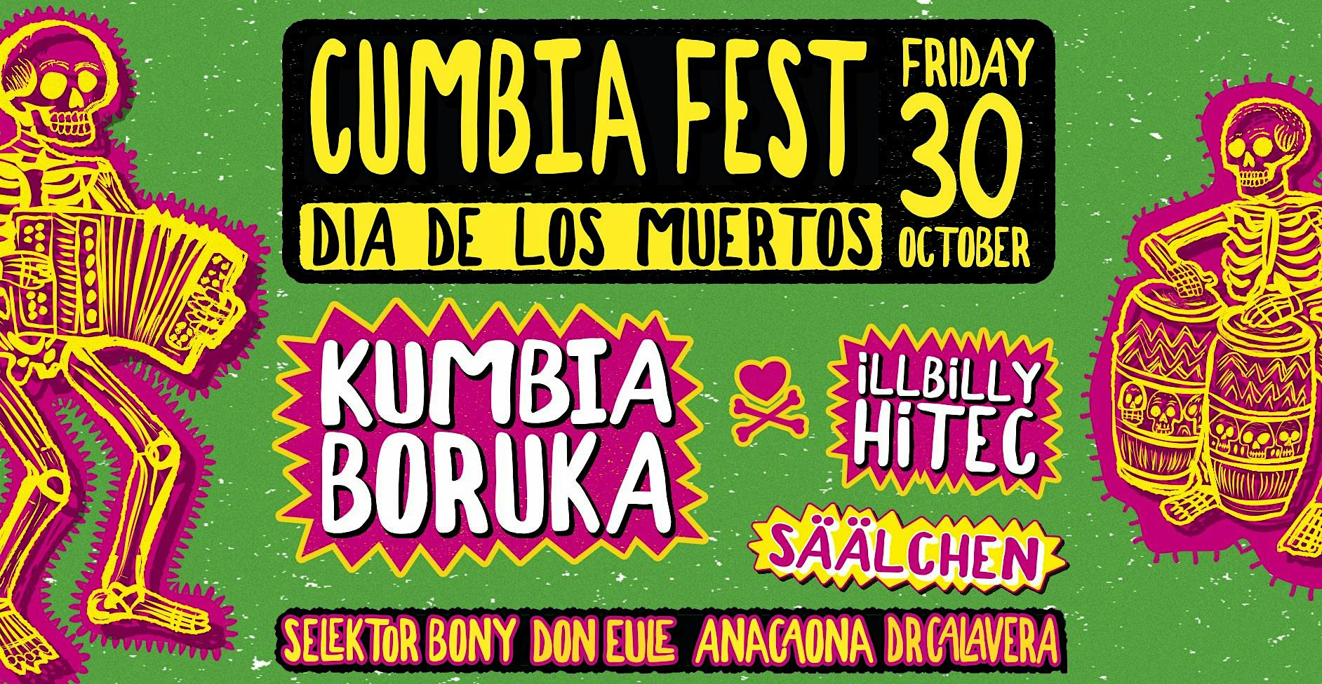 CUMBIA FEST BERLIN • DÍA DE LOS MUERTOS