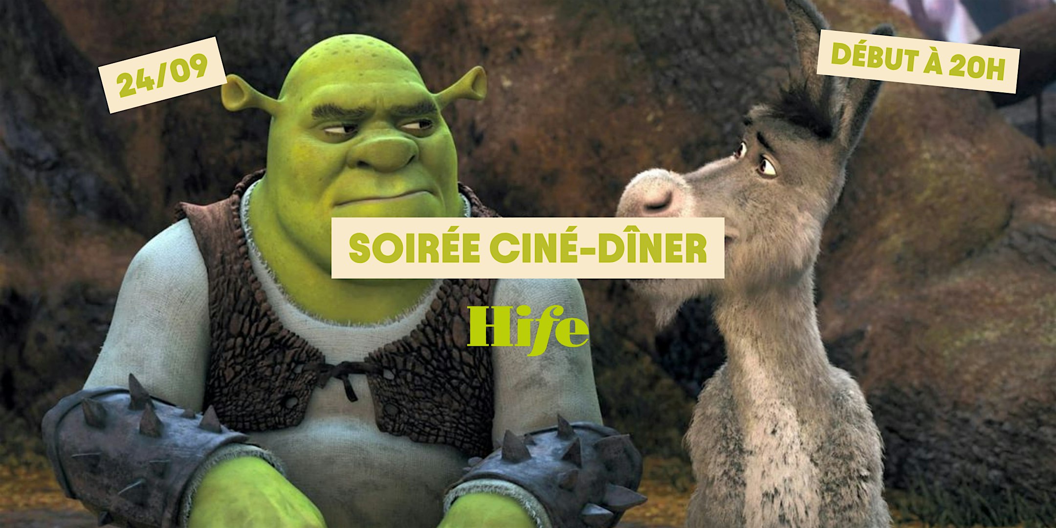 Ciné-Dîner : Shrek