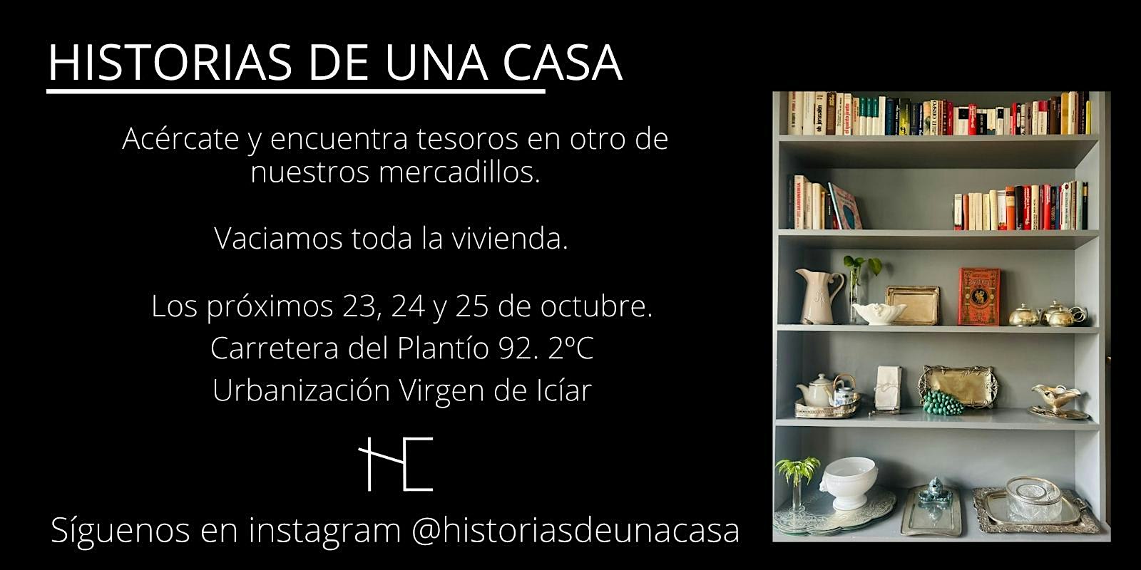 Historias de una casa-MERCADILLO Segunda mano-segundas oportunidades