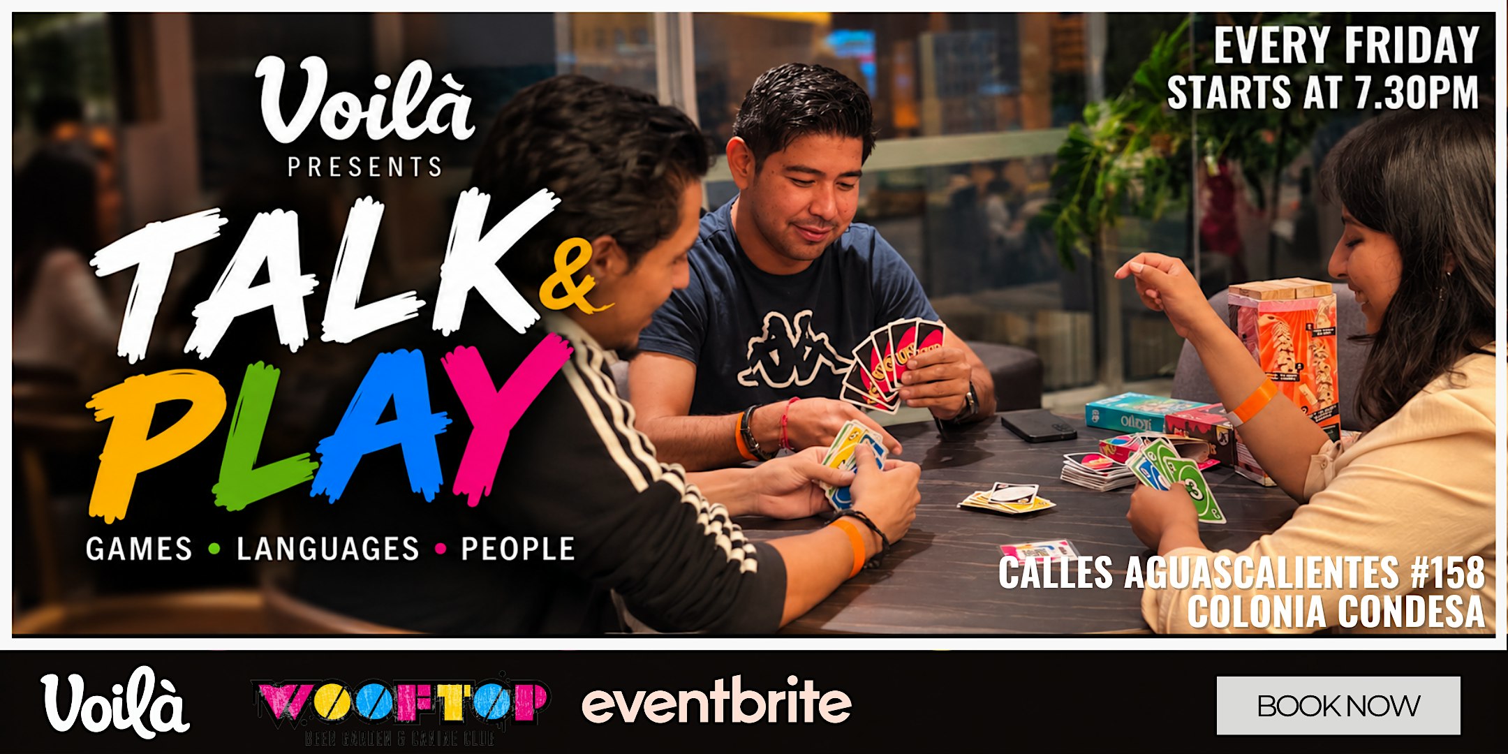 Talk & Play #121 International Party