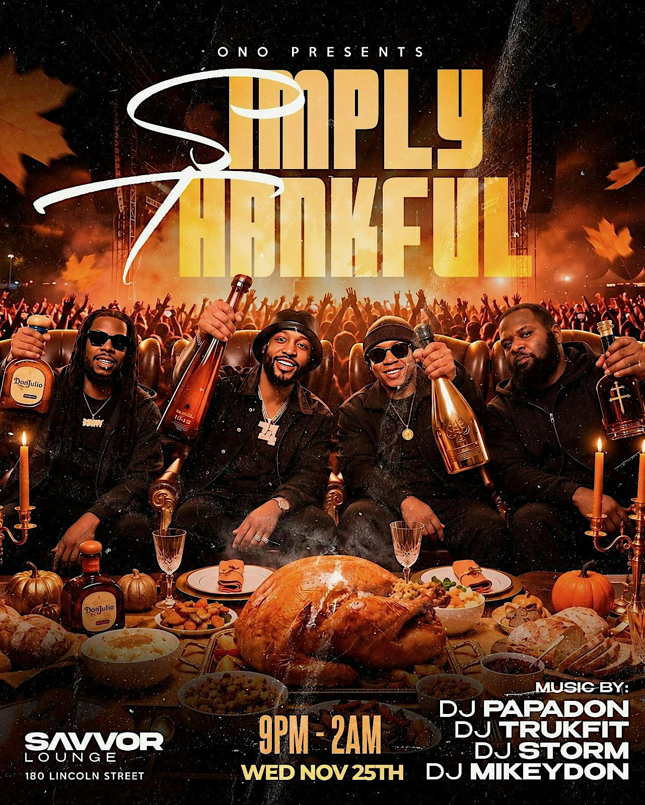 One Night Only Presents: Simply Thankful