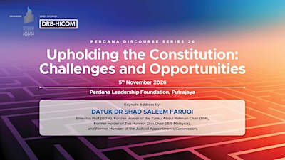 PERDANA DISCOURSE SERIES 26