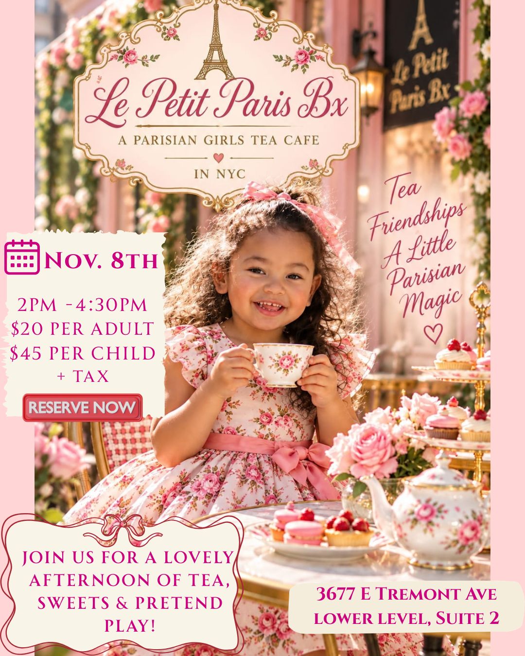 Tea & Play at Le Petit Paris, BX
