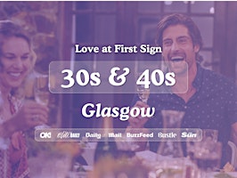 Glasgow Singles Night, 30s & 40s | The Noble | Love at First Sign