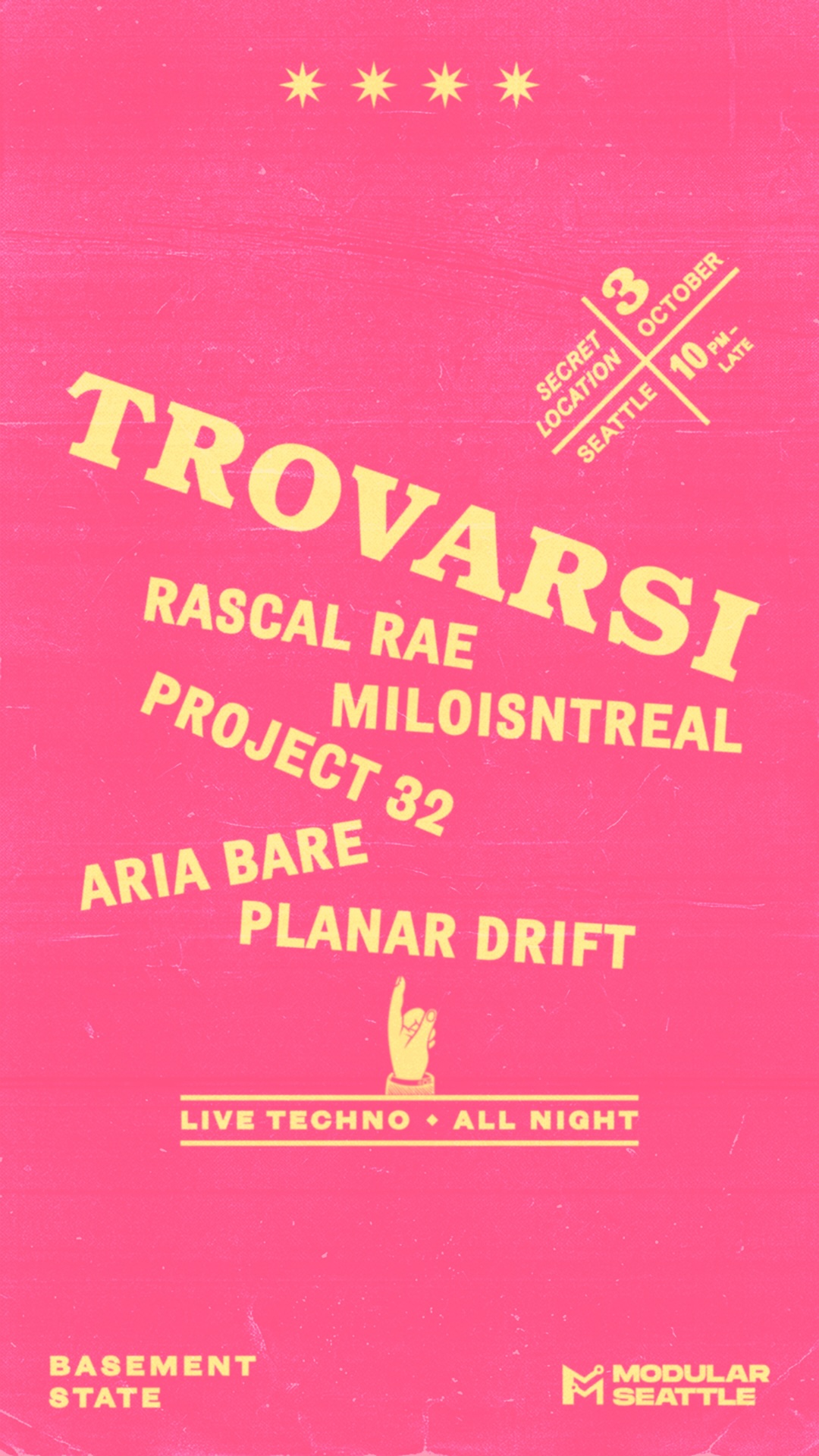 Live Techno All night Feat. Trovarsi