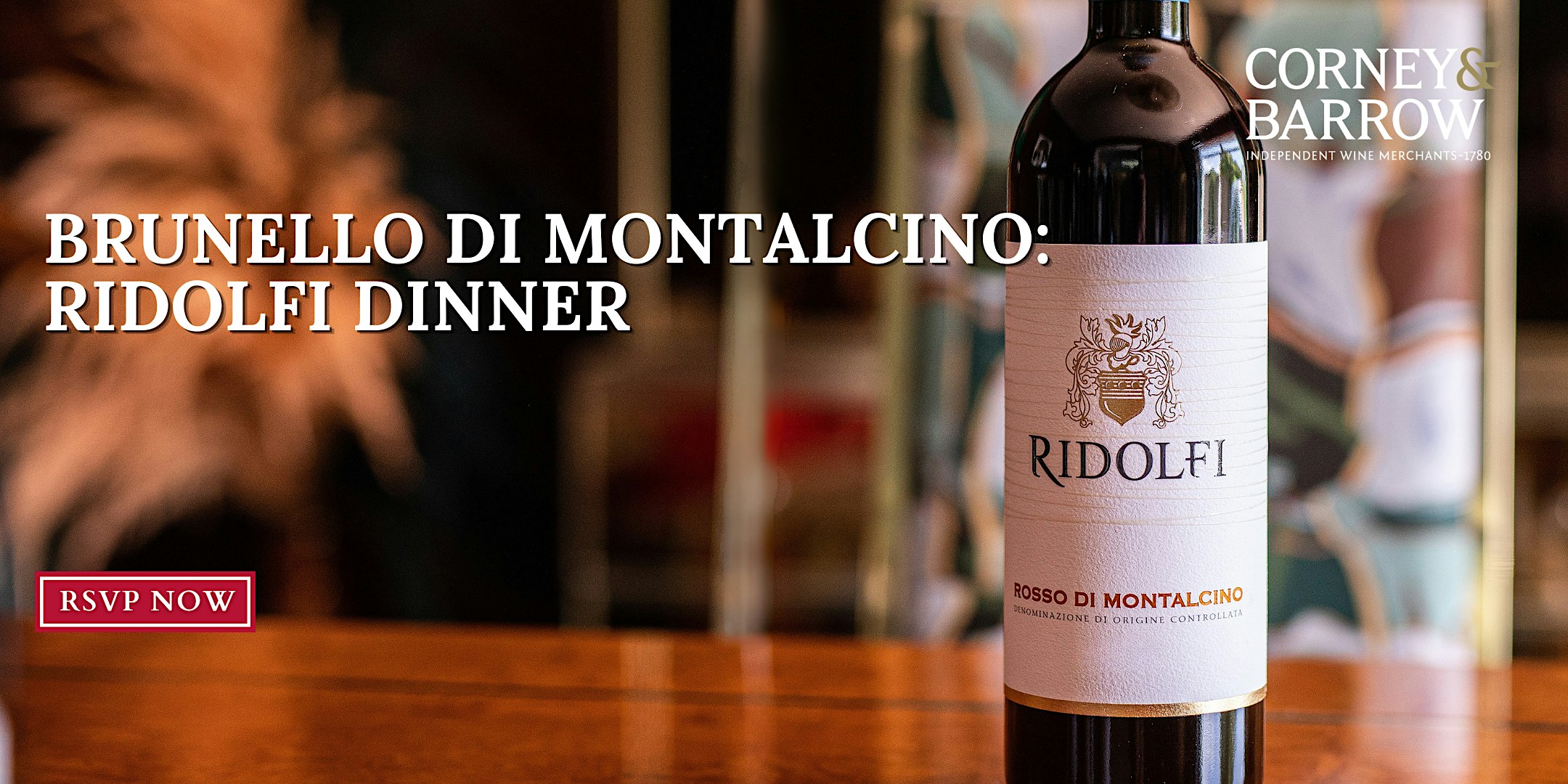 The Spirit of Montalcino: Exclusive Ridolfi Wine Dinner