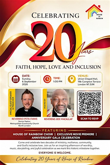 House of Rainbow 20th Anniversary Celebration