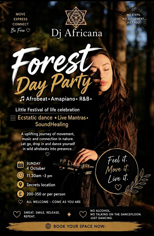 Afrobeat day party• Ecstatic dance ( Outdoor)