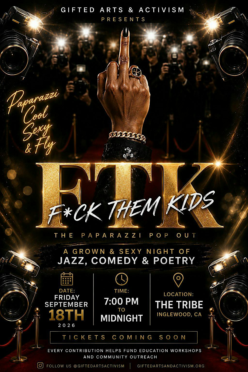 F*ck Them Kids : The Paparazzi Pop Out