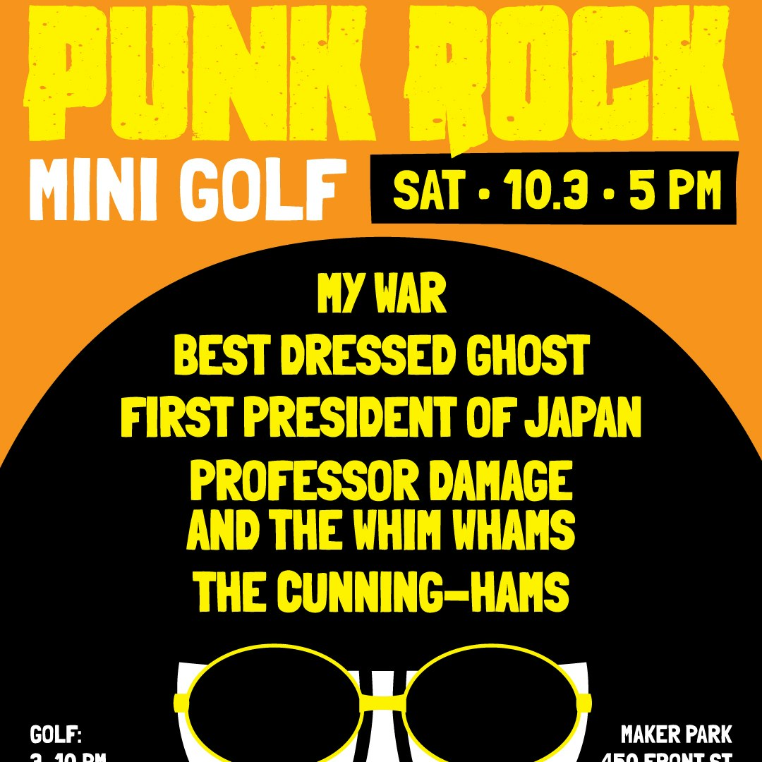 Punk Rock Mini Golf - Night 4/5 w/ My War, Best Dressed Ghost, etc.