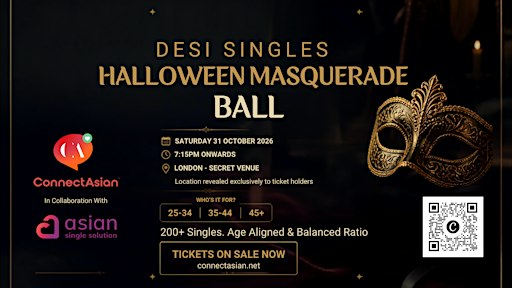 Desi Singles Halloween Masaquerade Ball - London