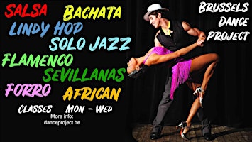 Salsa, Bachata, Lindy Hop, Forró, African Dance Classes/Cours
