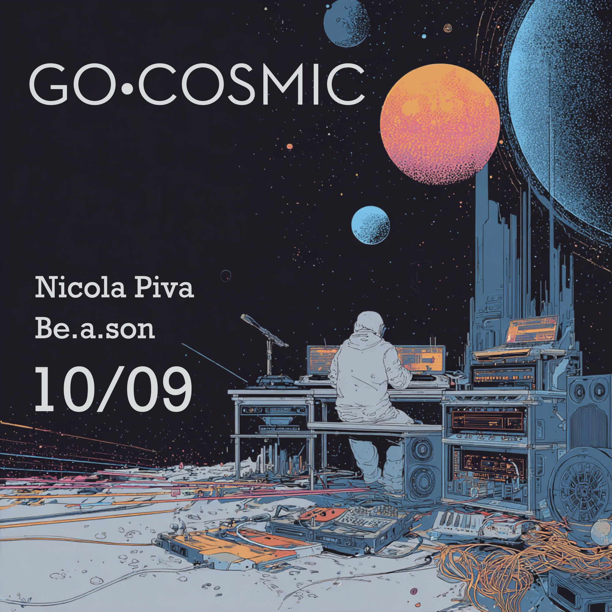 Go Cosmic with Nicola Piva, Be.a.son